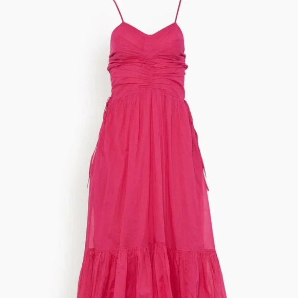 chinese dress ladies Isabel Marant toile | Ivalia Dress